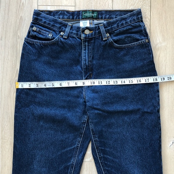Vintage Lauren Jeans Ralph Lauren Ankle Blue Jeans Women’s Size 8P - Picture 2 of 13